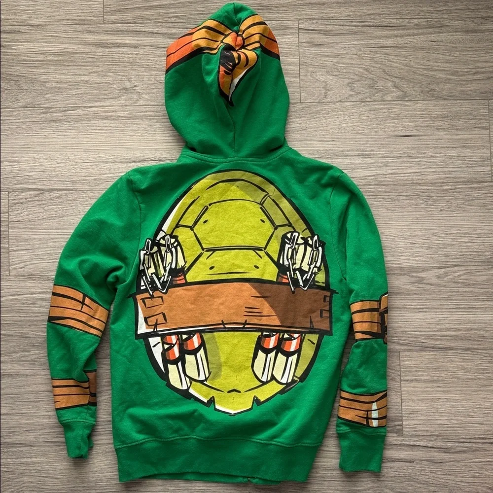 Green Ninja Turtle Hoodie Size L
